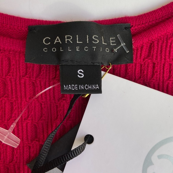 Carlisle Women’s Tops | Carlisle Collection | Color Fuchsia - Picture 7 of 12